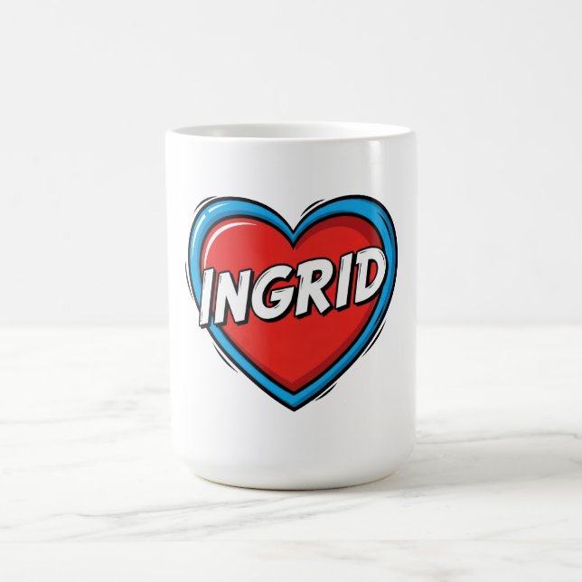 Love Ingrid Coffee Mug (Center)