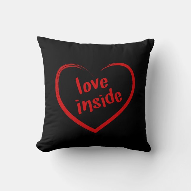 Love Inside Cushion (Front)