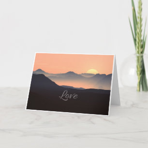 Love Inspirational Blank Note Card