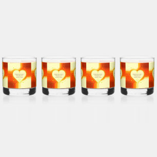 Love & Intention by Gratitude Remains™ Inspirati Whiskey Glass