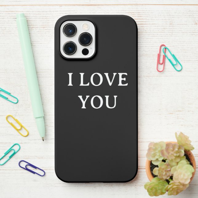 love iPhone case (On Desk)