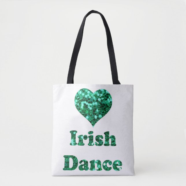 Love Irish Dance double-sided Tote Bag (Front)