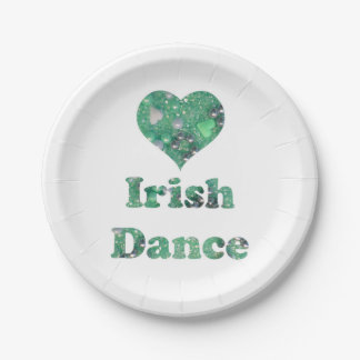 Love Irish Dance Paper Plate
