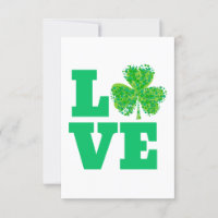 Love Irish St. Patrick's Day Ireland Green Luv