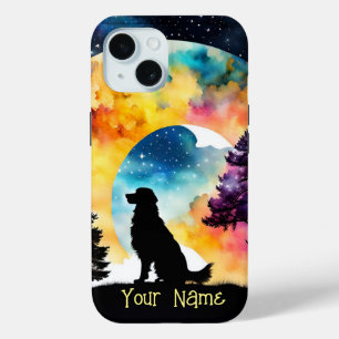 Love is a Dog waiting for you  iPhone 15 Case