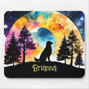 Love is a Dog waiting for you *Personalise* Mouse Pad