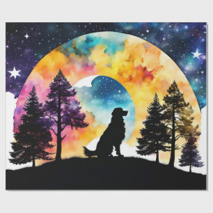 Love is a Dog waiting for you  Wrapping Paper