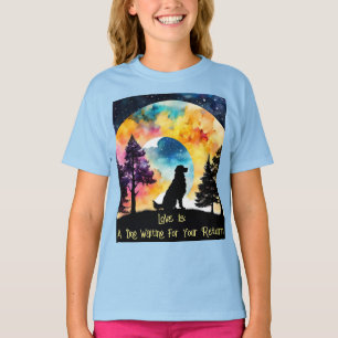 Love is A Dog watercolor T-Shirt
