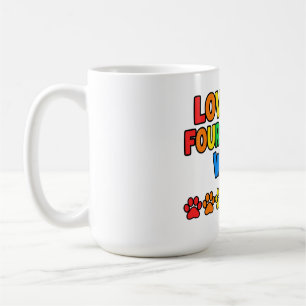 Love Is A Four-Legged Word Mug