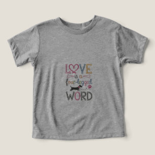 "Love is a Four-Legged Word" T-Shirt