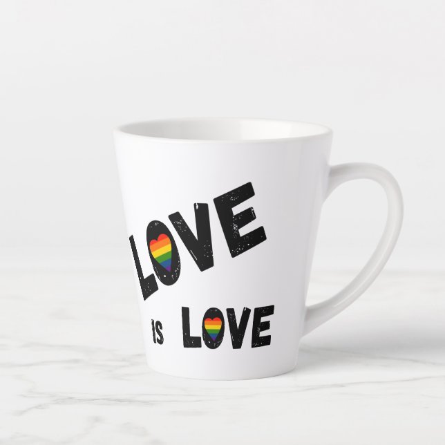 Love is a Love Latte Latte Mug (Right)