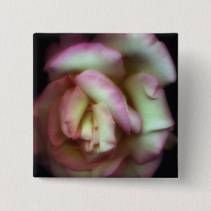 <Love is a Rose> by Nathan Griffith 15 Cm Square Badge