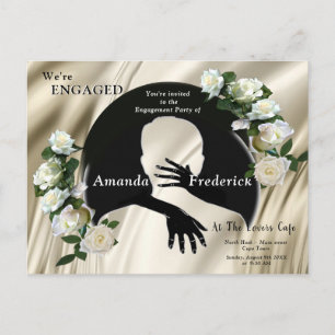 Love is All there is Engagement Invitation Postcard