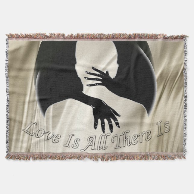 Love is All there is Throw Blanket (Front)