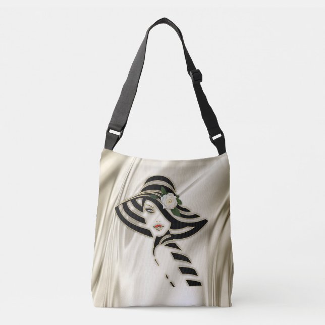 Love is All there is Wedding design Crossbody Bag (Front)