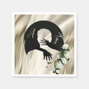 Love is All there is Wedding design Napkin