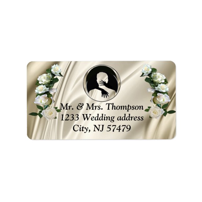 Love is All there is wedding Labels (Front)