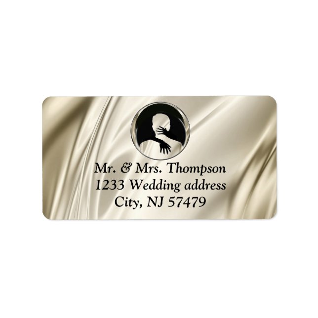 Love is All there is wedding Labels (Front)