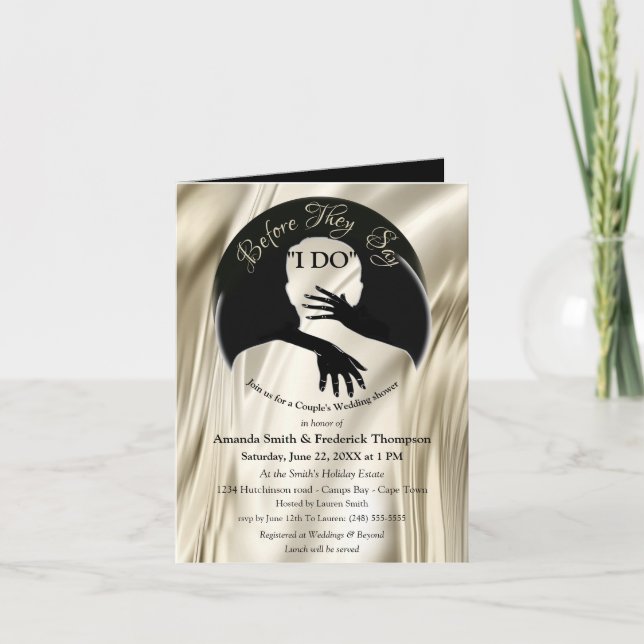 Love is All there is Wedding Shower Invitation (Front)