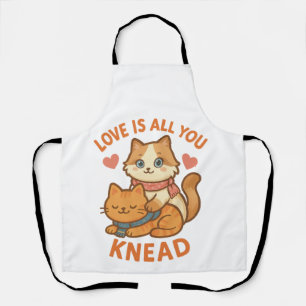Love is all you knead apron
