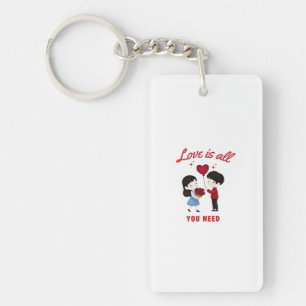 Love Is All You Need Key Ring