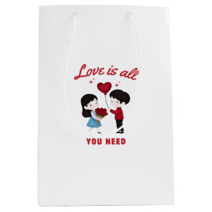 Love Is All You Need Medium Gift Bag