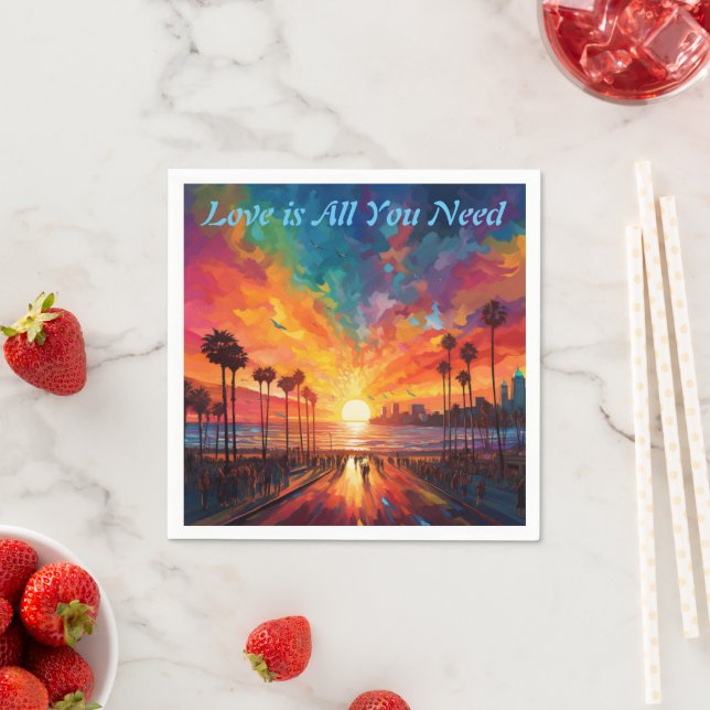 Love is All You Need Napkin (Insitu)