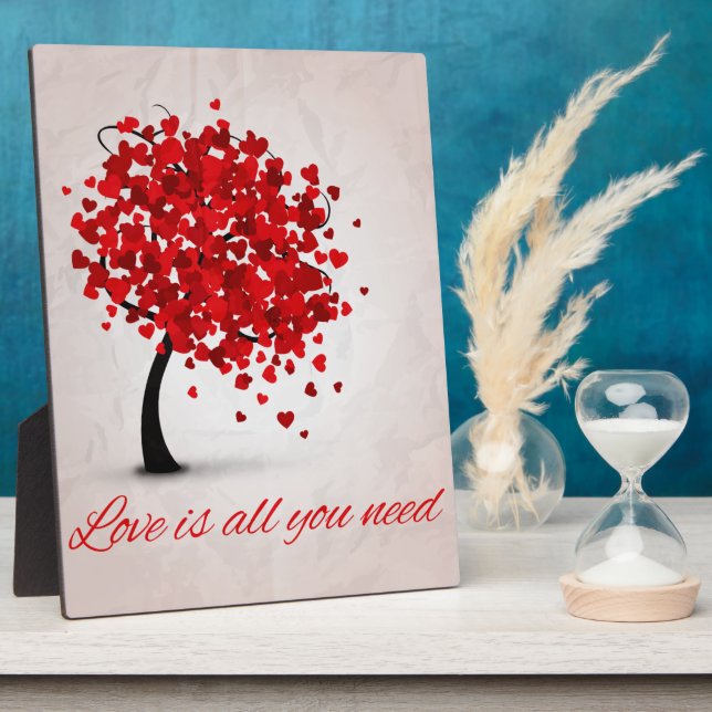love is all you need plaque (Side)