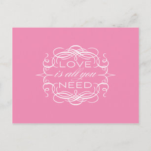 Love is All You Need Postcard