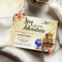 Love is an Adventure Bridal Shower