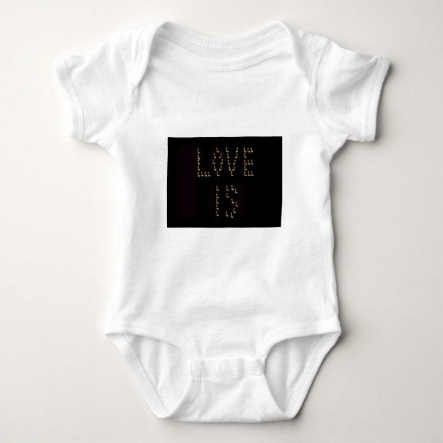 Love Is Baby Bodysuit (Front)