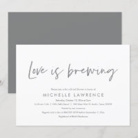 Love is brewing, Afternoon Tea Party Bridal Shower