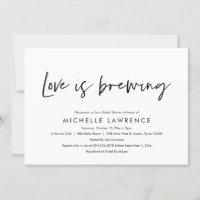 Love is brewing, Afternoon Tea Party Bridal Shower