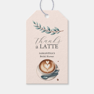 Love is Brewing Bridal Shower Coffee Favour Tags