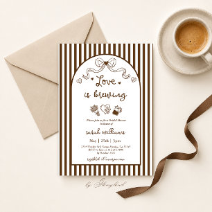Love is Brewing Bridal Shower Invitation