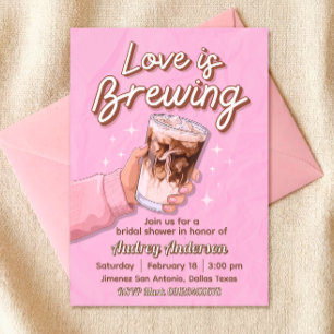 Love is Brewing Bridal Shower Invitation