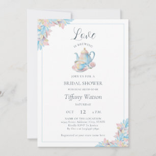 Love is Brewing Bridal Shower Invitation