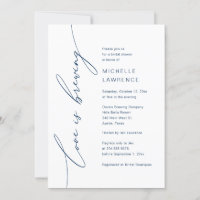 Love is Brewing, Bridal Shower Party Celebration