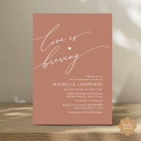 Love is Brewing, Bridal Shower Party Celebration