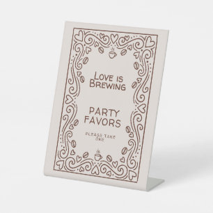 Love Is Brewing Bridal Shower Welcome Sign