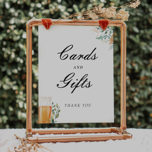 Love is Brewing Cards Gifts Bridal Shower Sign