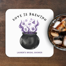 Love is Brewing Cauldron Halloween Bridal Shower