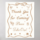 Love is Brewing Coffee Bridal Shower Favour