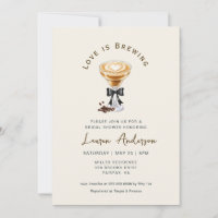 Love is brewing Coffee Bridal Shower In