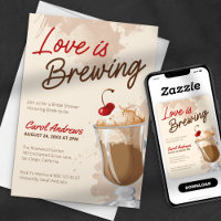 Love is Brewing Coffee & Cream Bridal Shower