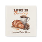 Love is Brewing Coffee French Bridal Shower