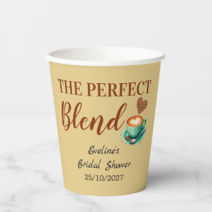 Love Is Brewing Coffee The Perfect Blend  Paper Cups