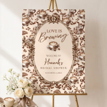 Love Is Brewing Coquette Coffee Bridal Shower