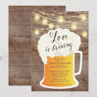Love Is Brewing Couples Shower Invitation