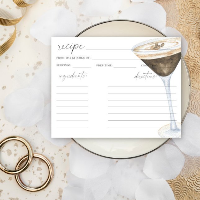 Love is brewing espresso martini Bridal recipe (Creator Uploaded)